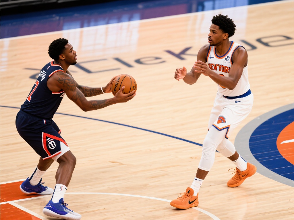 比赛中，爱德华兹的分球不仅需要对时机的敏