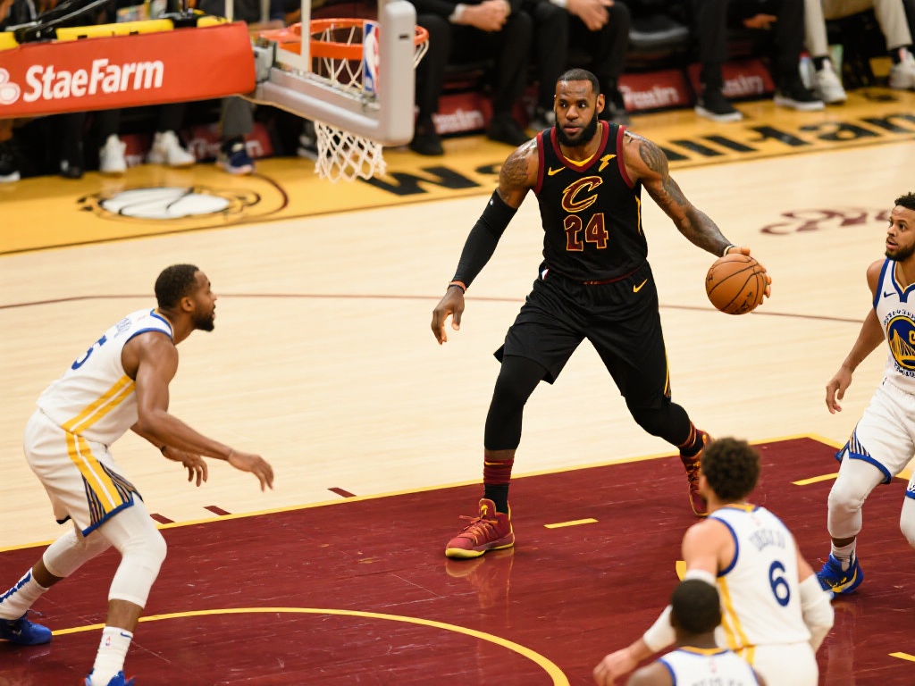 库里詹姆斯第三节高效对决,联手贡献30分 尽管库里火力凶猛,但詹姆斯并未落于下风。